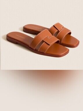 Nwot Tuckernuck Cognac Leather Muse Sandals